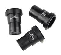 2X 3X 5X Eyepiece Lens Astronomical Telescope Barlow Lens Accessory, Pack of 3