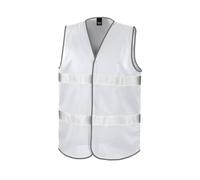(2X/3XL, White) Result Adults Unisex Safeguard Enhance Visibility Vest