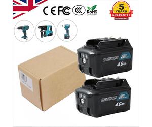 2X 4.0Ah Battery for Makita 12V 10.8V CXT Li-ion BL1041B BL1040B BL1021B BL1015