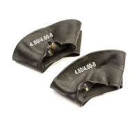 2x 4.80/4.00-8 Inner Tube Bent Schrader Valve 8 Inch Wheel Barrow Wheelbarrow