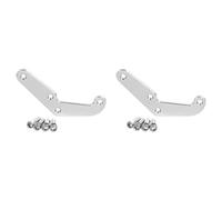 2X 4 Piston Front Brake Caliper Bracket Adapter Compatible with 84 99 Touring Softail