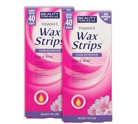 2x 40 Beauty Formulas Cold Wax Strips - Bundled by GetInStyle Shop