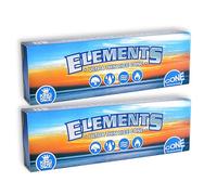 2x 40 Elements Ultra Thin Pre-Rolled Cones - King Size - Bundled by GetInStyle Shop