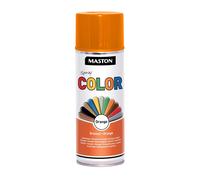2X 400ML AEROSOL SPRAY CAN ORANGE GLOSS Maston Color 400ml Spray Paint