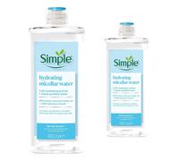 Simple Water Boost Micellar Cleansing Water for Dehydrated Skin 400ml, 2 Pack - 2 pack