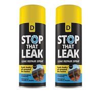 [2X 400ml] Stop the Leak Sealer Spray Waterproof Sealant for Pipe Leaks Cracks Instant Solution