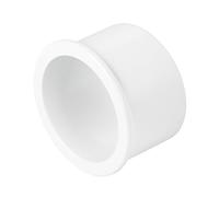 2X 43 x 36mm Solvent Weld Reducer White Plastic Waste Pipe Adapter