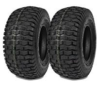 2x 4Ply Lawn Mower 15x6.00-6 Grass Tyres Garden 15x 600 6 Golf Buggy Turf