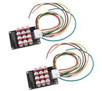 2X 4S 5A Whole Group Balancer Active BMS Board Lithium Lipo Lifepo4 Battery Equalizer Transfer Capacitor