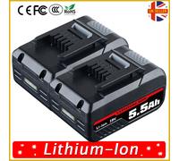 2X 5.5Ah Replacement Battery For Einhell Battery Power X-Change Li-ion PXC LED