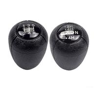 2x 5-Speed Gear Shift Knob and Gaiter Set for Patrol Y60, fit for Safari 280ZX 720 Pickup For Sentra - Black ABS Plastic, M8xP1.25 Thread