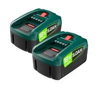 2X 5000mAh PBA Replacement Battery for Bosch Home and Garden 18V Battery Tools, for Gloria 18V Tool Battery Compatible with Bosch 18V PSB PSR