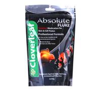 (2x 50g) Cloverleaf Absolute Fluke 50g 100g Parasite Treatment Skin Gill Flukes Pond Fish