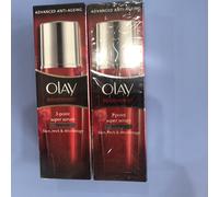 2x 50ml Olay Regenerist 3 Point Super Serum Prepare Face,Neck & Décolletage