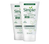 2x 50ml Simple Regeneration Age Resisting Night Cream - Bundled by Smart Cutie