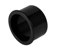 2X 56 x 36mm Solvent Weld Reducer Black Plastic Waste Pipe Adapter
