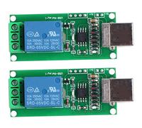 2X 5V USB Relay 1 Channel Programmable Computer Control for US Ship