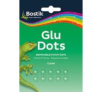 2X 6 Packs of Bostik Bostick Blu Tack Blue Tac Tak Sticki Sicky Glue Adhesive Dots Removable 64 dots per pack 805828