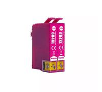 2x 604XL Magenta Compatible Ink Cartridges to replace Epson Pineapple 604 ink For Epson WF2950DWF Printers