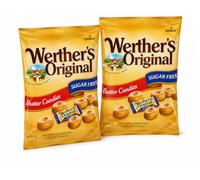 2x 65g Werthers Original Sugar Free Butter Candies