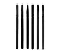2X(6pcs Flat/Angled Detailed Blending Brushes Painting Brushes Crafting7472