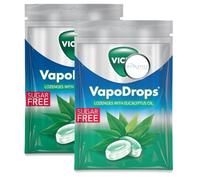 2x 72g VapoDrops with Eucalyptus Oil and Cooling Menthol Flavour