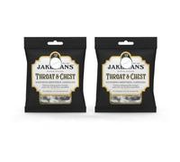 2x 73g Jakeman Throat & Chest Boiled Sweets - Traditional Hard Candy with Natural Menthol Flavour - Bundled by GetInStyle Shop