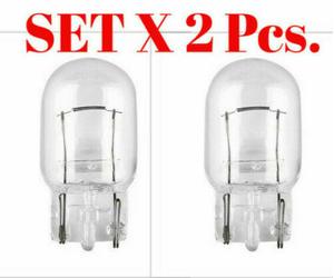 2x 7505 21W 12V W21W OSRAM W3x16d plate indicator car brake fog Germany