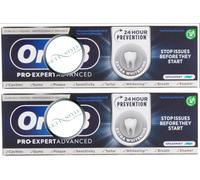 2X 75ml Pro Expert Advanced Extra Whitening, Daily Fluoride Toothpaste for Stronger Enamel, Cavity Protection & Sensitive Teeth Care - Bundled by GetInStyle Shop