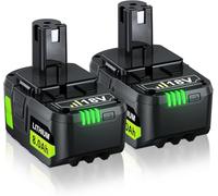 2X 8.0Ah/8000mAh 18V Lithium Battery for ryobi P108 RB18L25 P108 RB18L15 RB18L13 P108 P107 P122 P108 P104 P105 P102 P103 battery for power tools