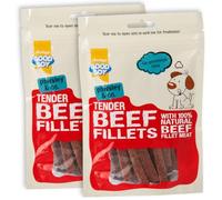 2x 80g Good Boy Tender Beef Fillets - Bundled by GetInStyle Shop
