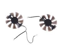 2x 85mm PLD10015B12H 0.55A RX580 RX590 for POWERCOLOR DATALAND Radeon RX 580 590 Graphics Card Cooling Fan