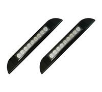 2X 9 LED Awning Light 12V 24V Waterproof 256mm Exterior Caravan Motorhome Strip Lamp Black