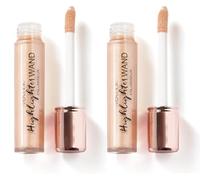 2x 9 ml Beam Me Up Highlighter, Gold Liquid Highlighter, Compatible with Technic Applicator, Long Lasting Blendable Formula To Give a Luminous Shimmer Finish and All Day Glow - Bundled by Smart Cutie