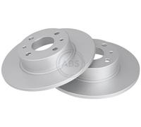 A.B.S. 2 X BRAKE DISC 15049 FOR ALFA ROMEO FIAT LANCIA