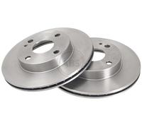 Front Set 2x Brake Discs A.B.S. 15946 for Mazda/SAO 323/MX5/Penza (89-99)