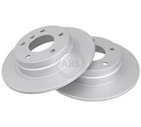 2x Abs 16084 Rear Solid Brake Discs 280mm Fits Bmw 3 Series Ace Atalante 57s Z4
