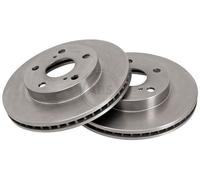 2x Abs 16232 Front Vented Brake Discs 271mm Fits Toyota Previa 43512-28090