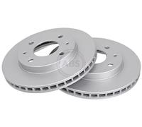 A.B.S. Brake disc 16590 256 24 4 114,3 Vented Coated VOLVO: S40 I, V40 Estate, MITSUBISHI: Galant 6