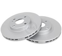 2X Original A.B.S. Brake Disc 17091 For Mazda