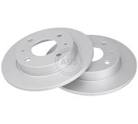 2x Original a. B. S. S. Brake Disc 17671 for Mitsubishi Smart