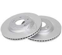 ABS All Brake Systems Brake Disc 17674 Vented for Mitsubishi Grandis 2x