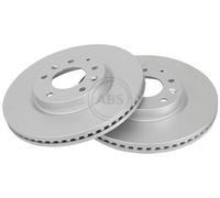 2x Original A.B.S. Brake Disc 18003 for Mazda