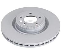 2x Abs 18735 Front Vented Brake Discs 363mm Fits Land Rover Discovery Range