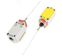 2x AC380V 0.8A DC220V 1.4A SPDT Momentary Spring Rod Limit Switch LXK3-20S/W 1pcs
