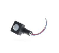 2X AC85-265V IP65 Motion Sensor Adjustable PIR Ultrathin LED Light PIR Outdoor Motion Sensor Detector,10mm Black