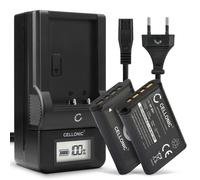 2x ACC-TRBX Battery + Charger Set for Sony Cyber-shot DSC-RX100M4 (RX100 IV)