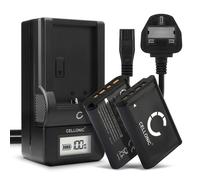 2x ACC-TRBX Battery + Charger Set for Sony Cyber-shot DSC-RX100M4 (RX100 IV)