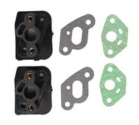 2X Accessories 36F / 33 Brush Cutter Manifold Carburetor Connector Adapter for Gardens Yards Connector Adaptor for Headphone and Port