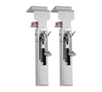 2X Adjustable Drawer Fixing Clamps Set for Cabinet Drawer Installation, Stainless Steel, 8.78-9.84 inch Adjustable Length